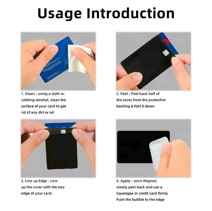 Billie Eilish Bank Card Graphic Film