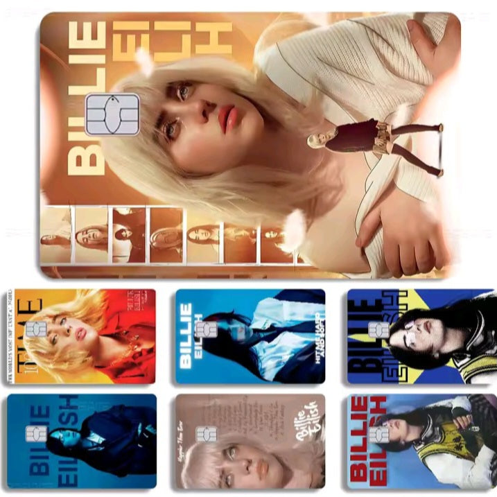 Billie Eilish Bank Card Graphic Film